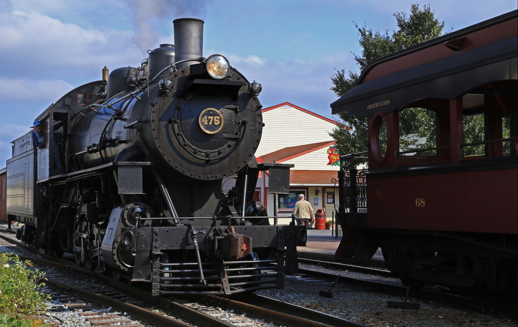 USA - Pennsylvania - Strasburg Rail Road - Locomotive Number 475