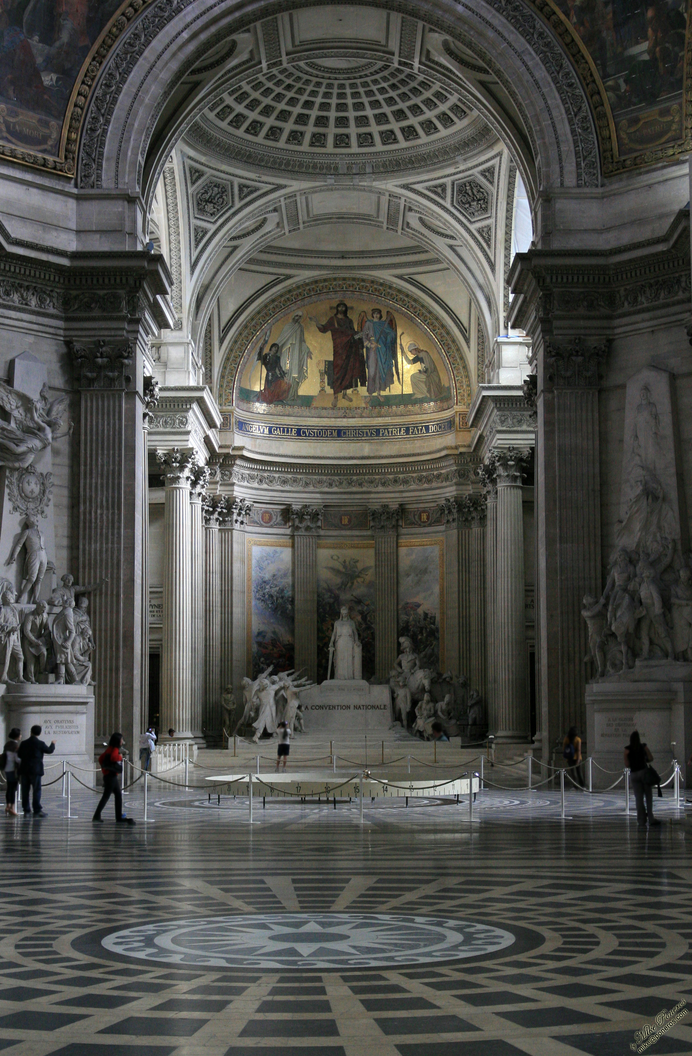 France - Paris - Le Panthéon - The Main Hall
