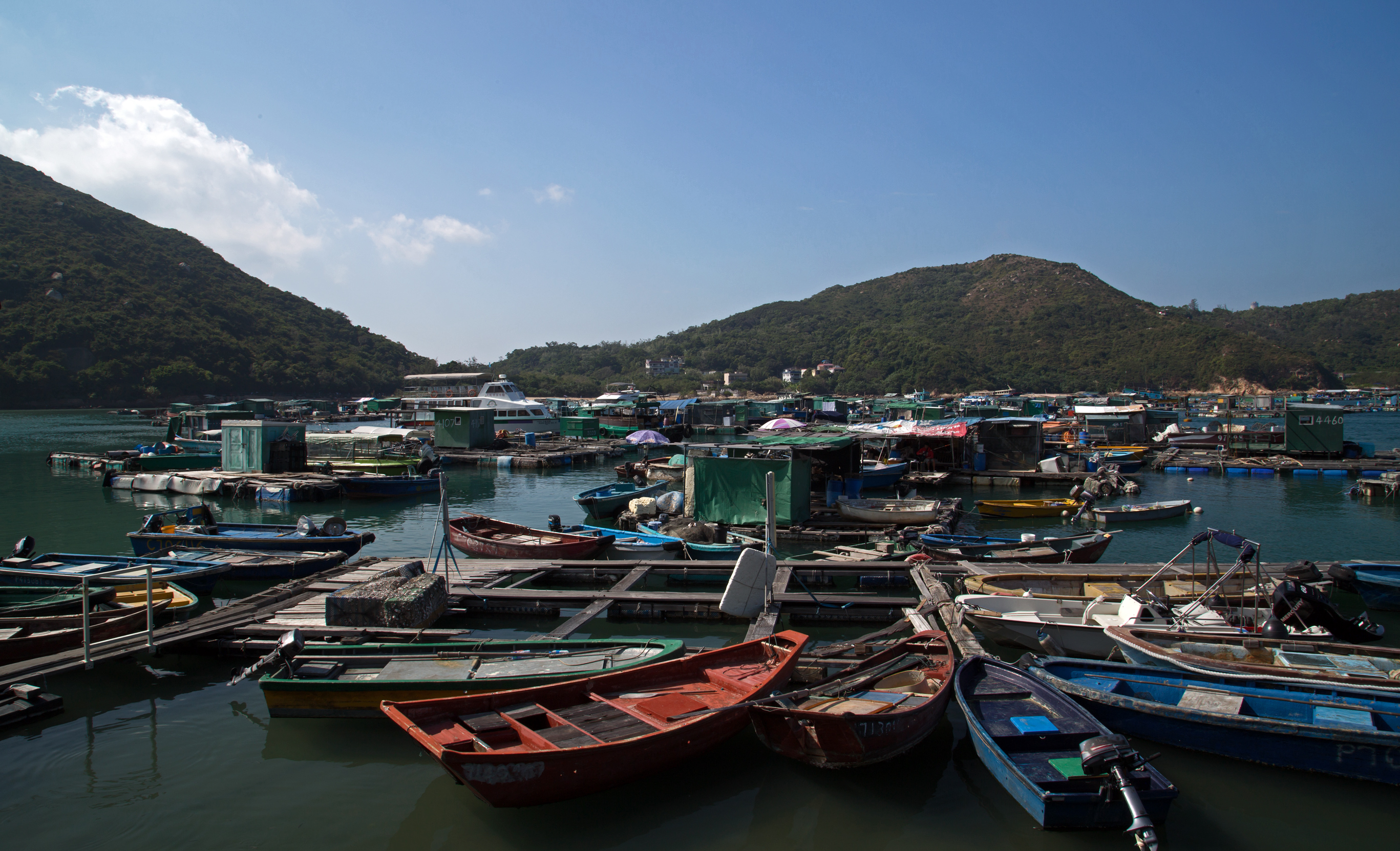 China - Hong Kong - Lamma Island - Sok Kwu Wan - A Floating Town